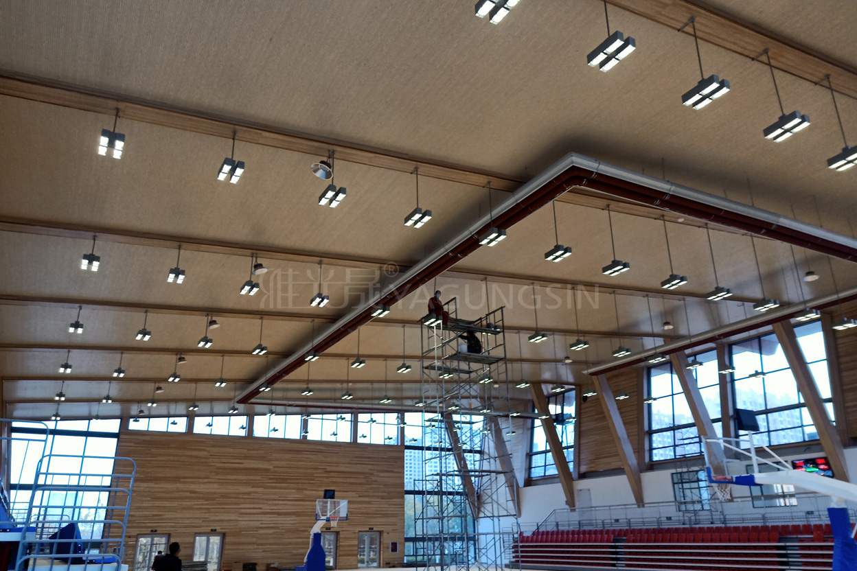 陽(yáng)信體育館室內(nèi)球場(chǎng)