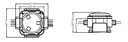 二次防水點(diǎn)光源 YGPS-DA25H(圖2) 二次防水點(diǎn)光源 YGPS-DA25H(圖2)