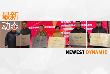 我司榮獲山東標(biāo)協(xié)“設(shè)計(jì)類(lèi)二級(jí)資質(zhì)企業(yè)”